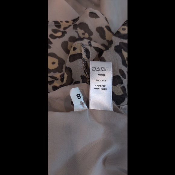 Ann Taylor Loft Leopard Print Tunic Dress Size XS - Picture 12 of 14